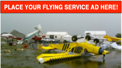 Flying service ads